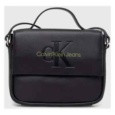 Kabelka Calvin Klein Jeans černá barva, K60K610829