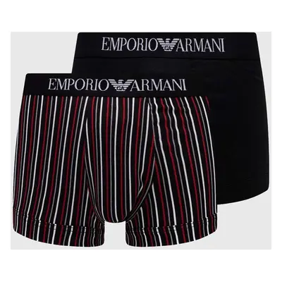 Boxerky Emporio Armani Underwear 2-pack pánské, červená barva, 111210 4R504