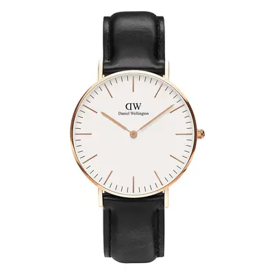 Hodinky Daniel Wellington Classic 36 Sheffield růžová barva