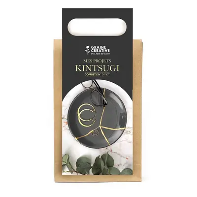 Sada DIY dekorace zhotovená metodou Kintsugi Graine Creative Kintsugi Kit