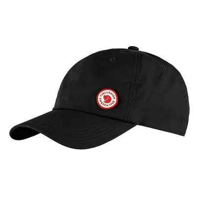 Kšiltovka Fjallraven Fjällräven Logo Cap černá barva, s aplikací, F13100181.550