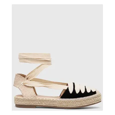 Espadrilky Answear Lab černá barva