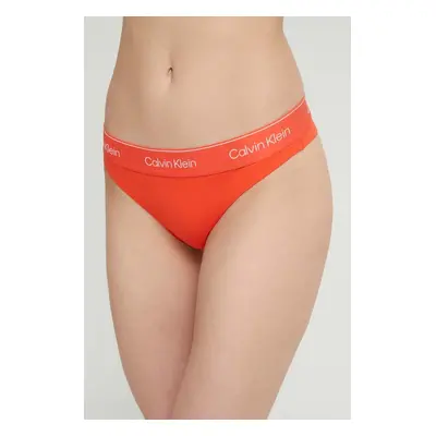 Kalhotky brazilky Calvin Klein Underwear červená barva