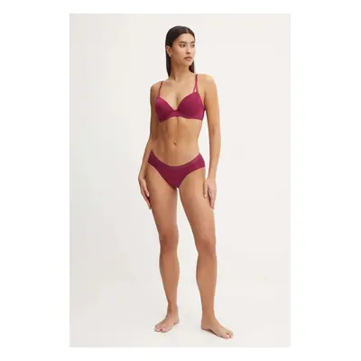 Kalhotky Calvin Klein Underwear fialová barva, 000QF6308E