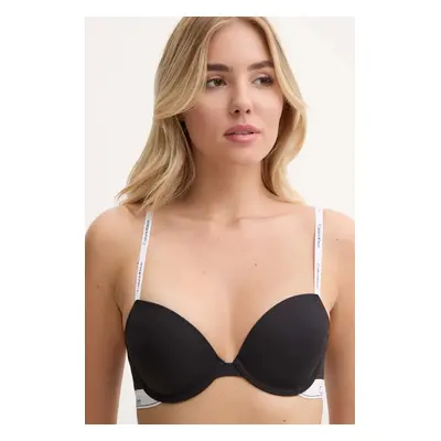 Podprsenka Calvin Klein Underwear černá barva, melanž, 000QF7936E