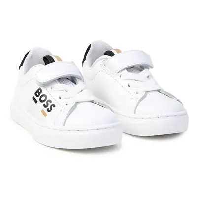 Dětské sneakers boty BOSS bílá barva, J51341