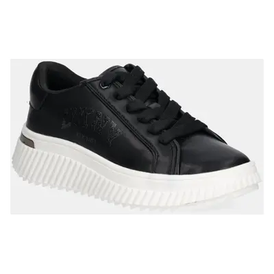 Sneakers boty Dkny Larissa černá barva, K4403232