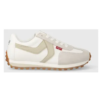 Sneakers boty Levi's STRYDER RED TAB S béžová barva, 235401.151