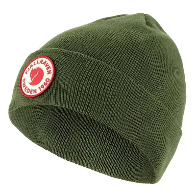 Dětská vlněná čepice Fjallraven Kids 1960 Logo Hat zelená barva, F78144