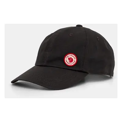 Kšiltovka Fjallraven Fjällräven Logo Cap šedá barva, s aplikací, F13100181.030