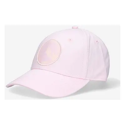 Bavlněná baseballová čepice Ellesse Ricaro Cap černá barva, SALA1996-pink