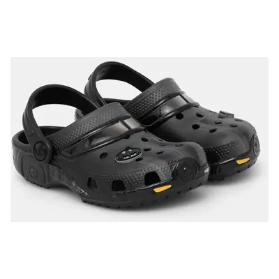 Dětské pantofle Crocs CLASSIC BATMAN BATMOBILE CLOG černá barva, 210229