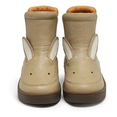 Dětské kožené zimní boty Donsje Thuru Classic Boots Bunny béžová barva, 2023806