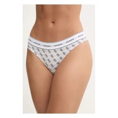 Tanga Guess CARRIE béžová barva, O97E04 KBOE1