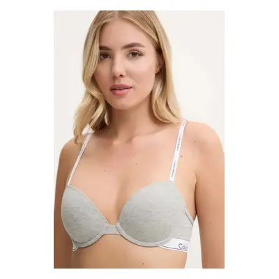 Podprsenka Calvin Klein Underwear šedá barva, melanž, 000QF7936E