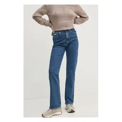 Džíny Calvin Klein Jeans dámské, high waist, J20J224033