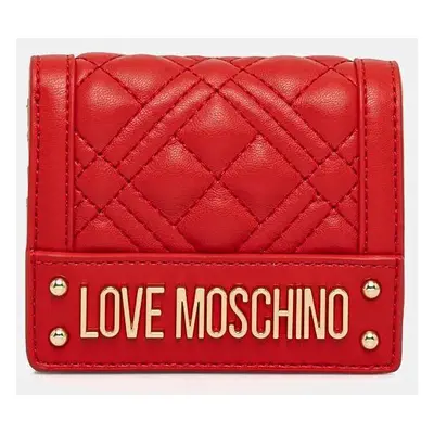 Peněženka Love Moschino červená barva, JC5601PP0L