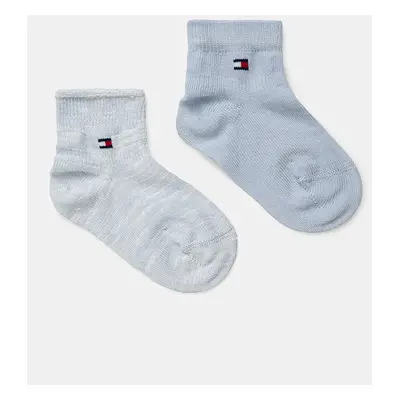 Dětské ponožky Tommy Hilfiger 2-pack modrá barva, 701229880