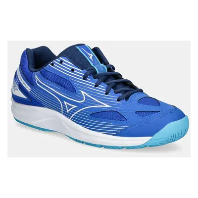 Sálové boty Mizuno Cyclone Speed 4 modrá barva, V1GA2380