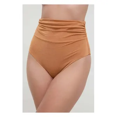 Plavkové kalhotky Max Mara Beachwear béžová barva, 2416821169600