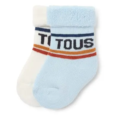 Dětské ponožky Tous SSocks 2-pack modrá barva, SSocks.2102