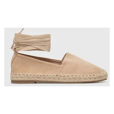 Espadrilky Answear Lab béžová barva