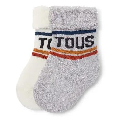 Dětské ponožky Tous SSocks 2-pack šedá barva, SSocks.2102