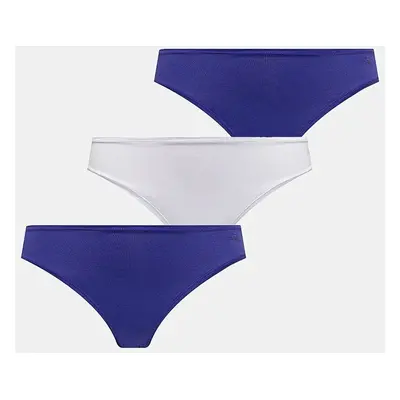 Tanga United Colors of Benetton 3-pack fialová barva, 34FS1S01T