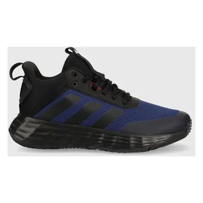 Dětské sneakers boty adidas Originals OWNTHEGAME 2.0 K tmavomodrá barva