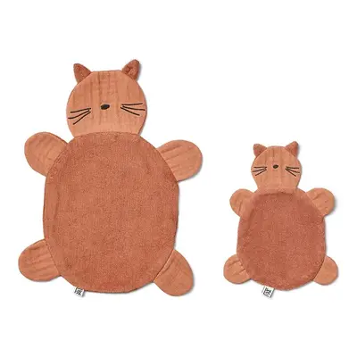 Dětská plyšová hračka Liewood Janai Cat Cuddle Cloth 2-Pack 2-pack LW18442