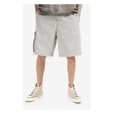 Bavlněné šortky A-COLD-WALL* Density Shorts šedá barva, ACWMB108.-LIGHTGREY