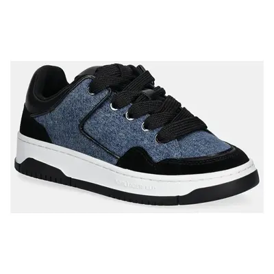 Sneakers boty Karl Lagerfeld Jeans KREW modrá barva, KLJ63024