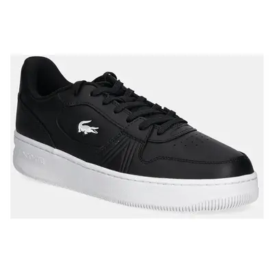 Kožené sneakers boty Lacoste L001 Set černá barva, 48SMA0018