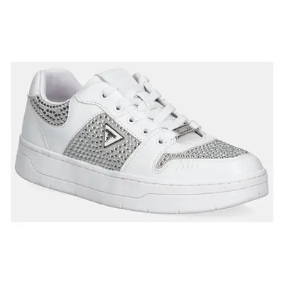 Sneakers boty Guess NARESA2 bílá barva, FLFNRS ELE12