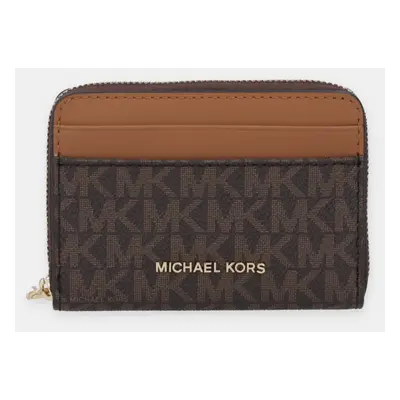 Peněženka MICHAEL Michael Kors hnědá barva, 32T4GJ6Z5B