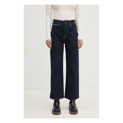 Džíny Pepe Jeans STRAIGHT JEANS UHW dámské, high waist, PL204731AB3