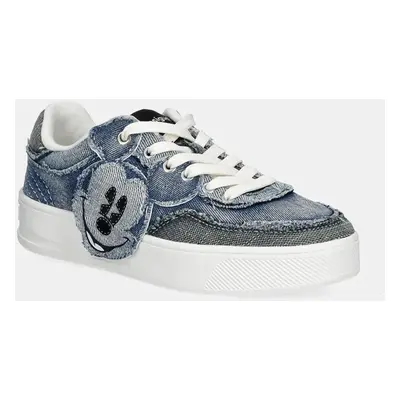 Sneakers boty Desigual FANCY x Disney modrá barva, 24WSKD01 5053