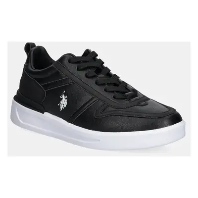 Sneakers boty U.S. Polo Assn. NATE černá barva, NATE002M/DYU1