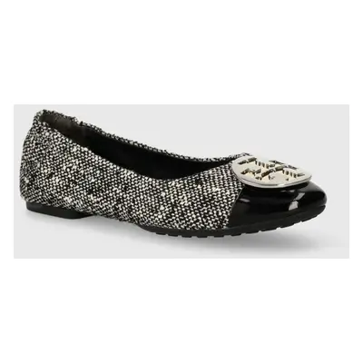 Baleríny Tory Burch Claire Cap-Toe Ballet černá barva, 155327.001