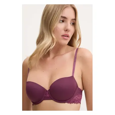 Podprsenka Calvin Klein Underwear růžová barva, 000QF7577E