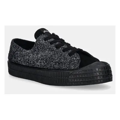 Semišové tenisky Novesta Star Master Hairy Suede černá barva, N354002.NER000615