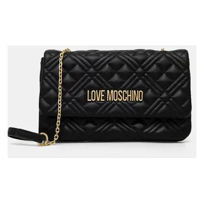 Kabelka Love Moschino černá barva, JC4097PP0L