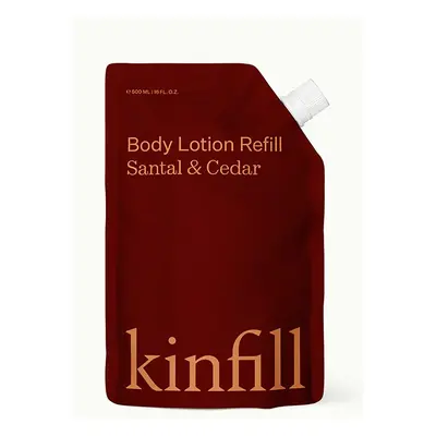 Náplň tělového mléka Kinfill Santal & Cedar 500 ml