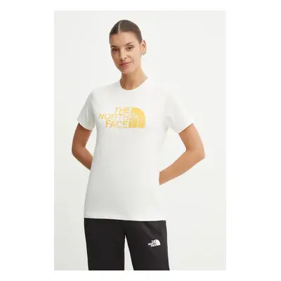 Bavlněné tričko The North Face Tee -Seasonal Logo Pack bílá barva, NF0A89CTQLI1