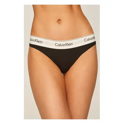 Tanga Calvin Klein Underwear šedá barva, 0000F3786E