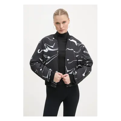 Bomber bunda G-Star Raw černá barva, přechodná, D25282-D725