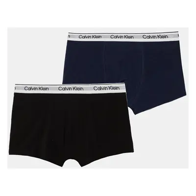 Dětské boxerky Calvin Klein Underwear 2-pack tmavomodrá barva, B70B700490