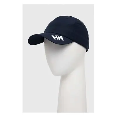 Kšiltovka Helly Hansen tmavomodrá barva, s potiskem, 67517