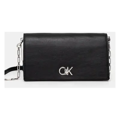 Kabelka Calvin Klein černá barva, K60K612806