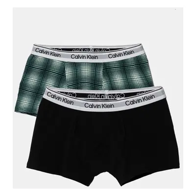 Dětské boxerky Calvin Klein Underwear 2-pack zelená barva, B70B700490